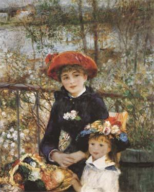 Pierre-Auguste Renoir On the Terrace (mk09) china oil painting image